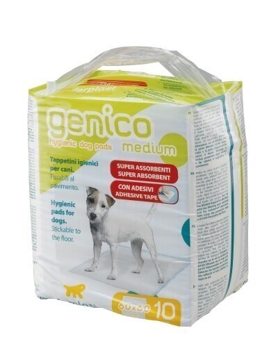 Koiran hygienia-alustat GENICO M 60X60CM TN10 hinta ja tiedot | Eläinten hoitotuotteet | hobbyhall.fi