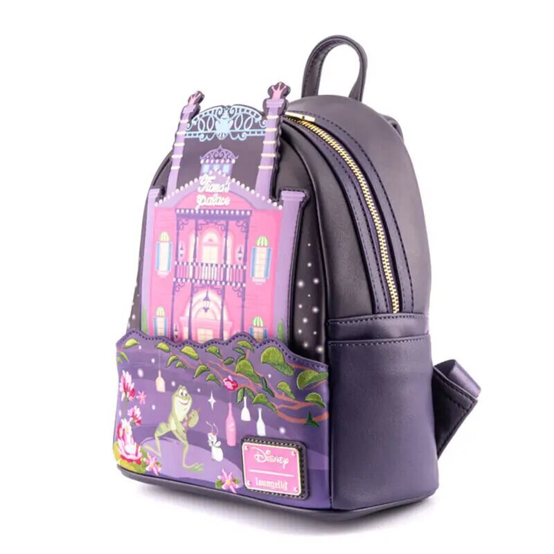 Loungefly: Disney Princess And The Frog Tiana'S Palace Mini Backpack (WDBK1872) hinta ja tiedot | Pelien oheistuotteet | hobbyhall.fi