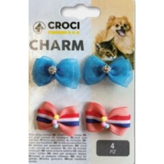 Croci Charm -nauhat solmimalla, 4kpl, 3,5cm hinta ja tiedot | Eläinten hoitotuotteet | hobbyhall.fi