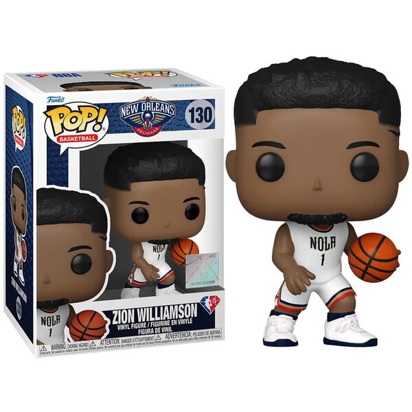 Funko Pop! NBA Basketball: New Orleans Pelicans - Zion Williamson (CE'21) #130 Vinyl Figure figūrėlė