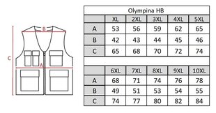 Miesten liivi Olympina HB14 hinta ja tiedot | Miesten liivit | hobbyhall.fi