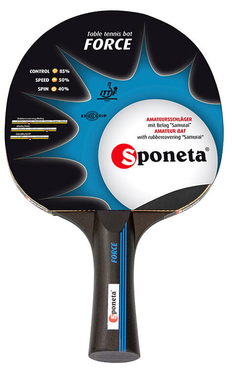 Pöytätennismaila SPONETA FORCE hinta ja tiedot | Pingismailat | hobbyhall.fi