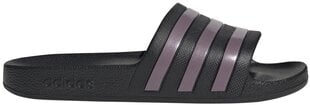 Adidas Tossut Unisex Adilette Aqua Black GX4279 hinta ja tiedot | Miesten sandaalit ja tossut | hobbyhall.fi