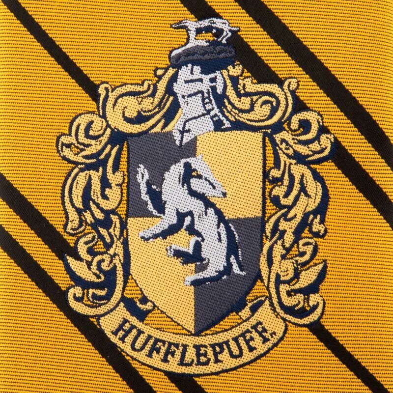 Harry Potter kudottu kravatti Hufflepuff 11798 hinta ja tiedot | Lasten asusteet | hobbyhall.fi