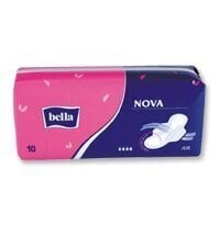 Bella Nova hygieniasiteet, 10 kpl hinta ja tiedot | Tamponit ja terveyssiteet | hobbyhall.fi