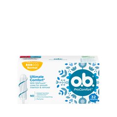 Tamponit O.B. Pro Comfort Normaali 32 kpl. hinta ja tiedot | O.B. Hygieniatuotteet | hobbyhall.fi
