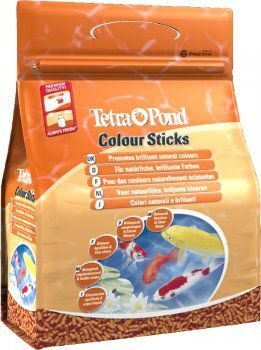 Kalaruoka Tetra Pond Color Sticks, 4 l hinta ja tiedot | Kalanruoka | hobbyhall.fi