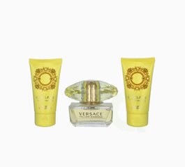 Kosmetiikkasarja Versace Yellow Diamond: EDT Hajuvesi, 50 ml + vartalovoide, 50 ml + suihkugeeli, 50 ml hinta ja tiedot | Vartalovoiteet ja -emulsiot | hobbyhall.fi