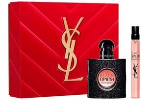 Eau de Parfum setti Yves Saint Laurent Black Opium Lahjasetti naisille: Eau de Parfum EDP, 30 ml + Eau de Parfum EDP, 10 ml hinta ja tiedot | Naisten hajuvedet | hobbyhall.fi