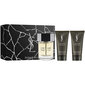 Kosmetiikkasetti Yves Saint Laurent miehille:hajuvesi EDT, 100 ml + suihkugeeli, 50 ml + partavesibalsami, 50 ml hinta ja tiedot | Suihkusaippuat ja suihkugeelit | hobbyhall.fi