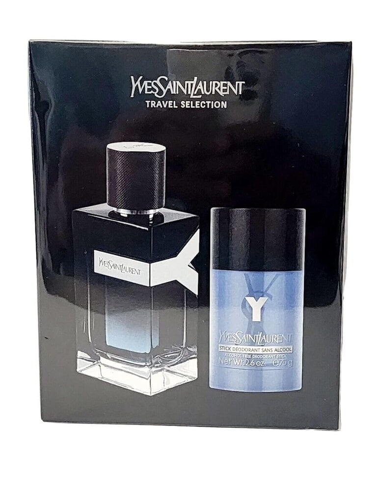 Kosmetiikkasetti Yves Saint Laurent miehille: parfum, EDP, 100 ml + deodorantti, 75 g hinta ja tiedot | Deodorantit | hobbyhall.fi