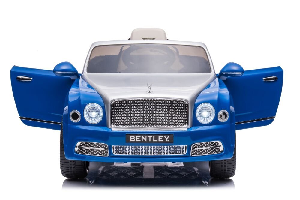 Yhden hengen sähköauto lapsille Bentley Mulsanne, sininen hinta ja tiedot | Lasten sähköautot | hobbyhall.fi