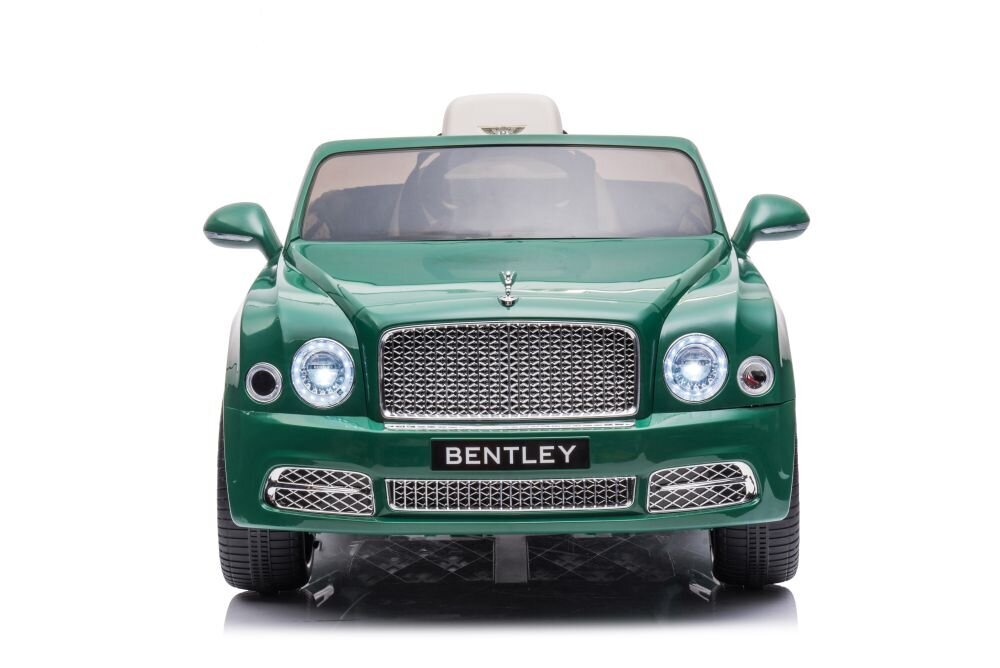 Yksi sähköauto lapsille Bentley Mulsanne, vihreä hinta ja tiedot | Lasten sähköautot | hobbyhall.fi