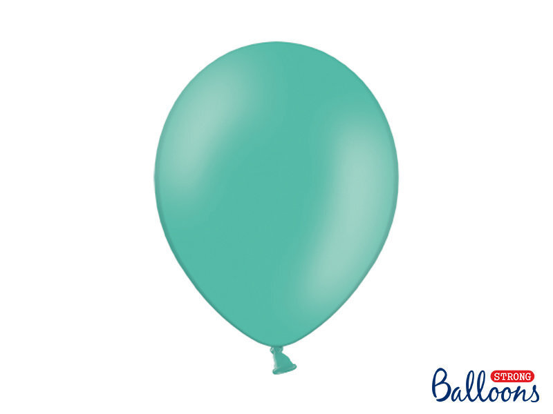 Vahvat ilmapallot 30 cm Pastelli, vihreä, 100 kpl. hinta ja tiedot | Ilmapallot | hobbyhall.fi