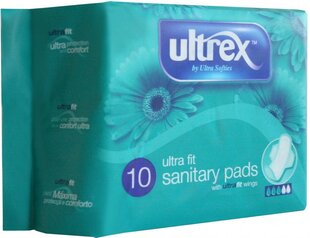 Hygieeniset siteet Ultrex Ultra Fit, 10 kpl hinta ja tiedot | Ultrex Hygieniatuotteet | hobbyhall.fi