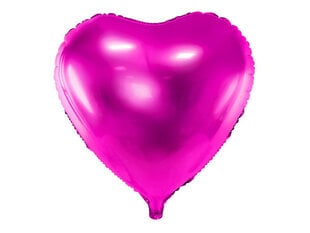 Folioilmapallot Heart 45 cm tumma, pinkki, 50 kpl. hinta ja tiedot | Ilmapallot | hobbyhall.fi