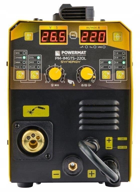 Hitsausinvertteri Powermat 220A Synergy Flux hinta ja tiedot | Hitsauslaitteet | hobbyhall.fi