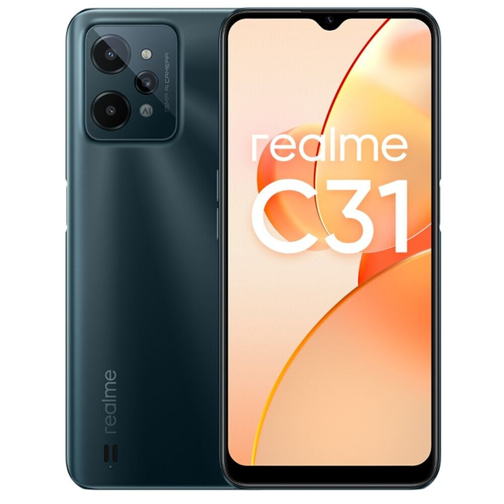 Realme C31 4/64GB Dual SIM, vihreä hinta ja tiedot | Matkapuhelimet | hobbyhall.fi