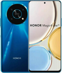 Honor Magic4 Lite, 128 Gt, kaksi SIM-korttia, sininen hinta ja tiedot | Honor Puhelimet, älylaitteet ja kamerat | hobbyhall.fi