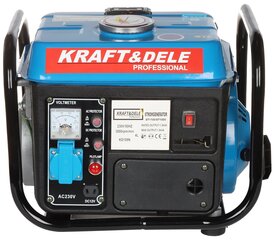Bensiinikäyttöinen sähkögeneraattori Kraft&Dele KD-109N, 800 W hinta ja tiedot | KRAFT&DELE Kodin remontointi | hobbyhall.fi