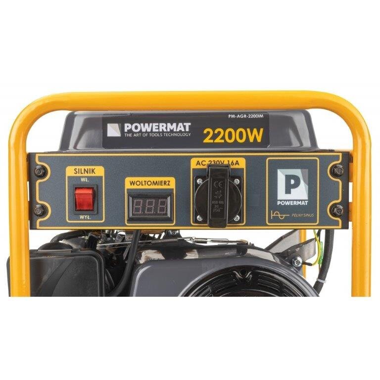 Invertteri generaattori Powermat 2200W hinta ja tiedot | Aggregaatit | hobbyhall.fi