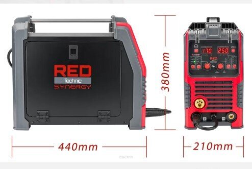 Invertterihitsauskone RED TECHNIC RTMSTF0002 hinta ja tiedot | Hitsauslaitteet | hobbyhall.fi