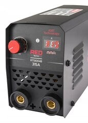 Hitsausinvertteri LCD 315A Igbt Red Technic hinta ja tiedot | RED TECHNIC Työkalut | hobbyhall.fi