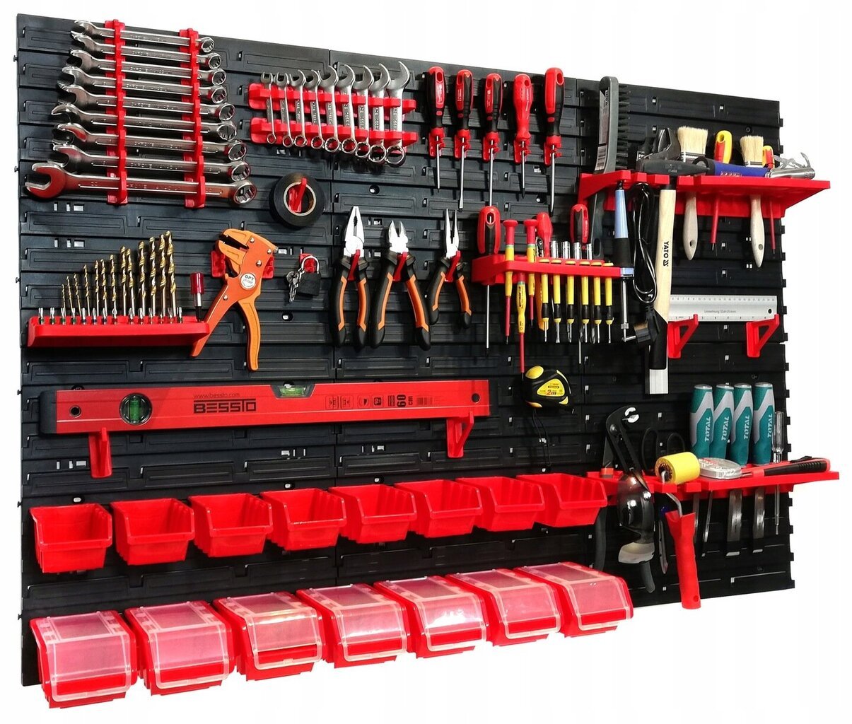 Lauta työkalujen säilytykseen 240x80cm hinta ja tiedot | Työkalupakit ja muu työkalujen säilytys | hobbyhall.fi