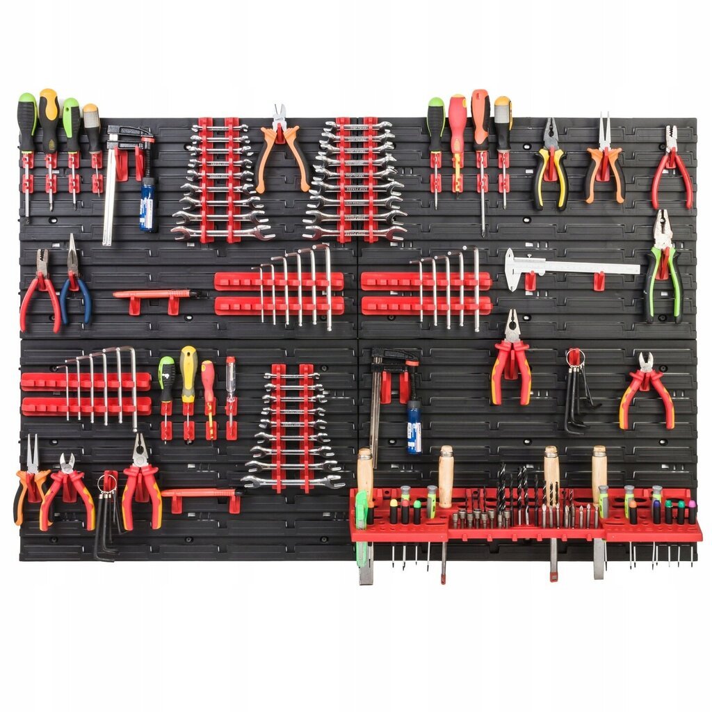 Lauta työkalujen säilytykseen 115 x 78 cm hinta ja tiedot | Työkalupakit ja muu työkalujen säilytys | hobbyhall.fi