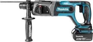 Akkuporavasara Makita DHR241RTJ, SDS-plus; 18 V hinta ja tiedot | Iskuporakoneet | hobbyhall.fi