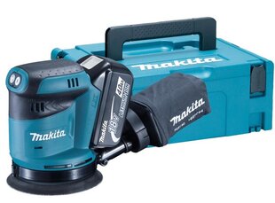 Hiomakone Makita, 18 V, akulla ja laturilla hinta ja tiedot | Hiomakoneet | hobbyhall.fi