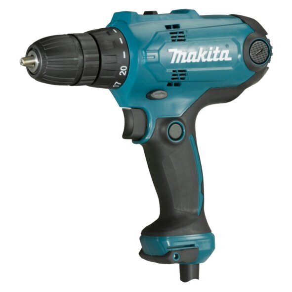 Makita DF0300 -porakone 1500 RPM Keyless 1,2 kg musta, sininen hinta ja tiedot | Akkuporakoneet ja ruuvinvääntimet | hobbyhall.fi