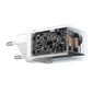 Laturi Baseus GaN5 40W, 2x USB C (valkoinen) hinta ja tiedot | Puhelimen laturit | hobbyhall.fi