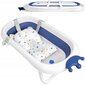 Taitettava vauvan kylpy tyynyllä 728001, sininen hinta ja tiedot | Kylpyvälineet | hobbyhall.fi