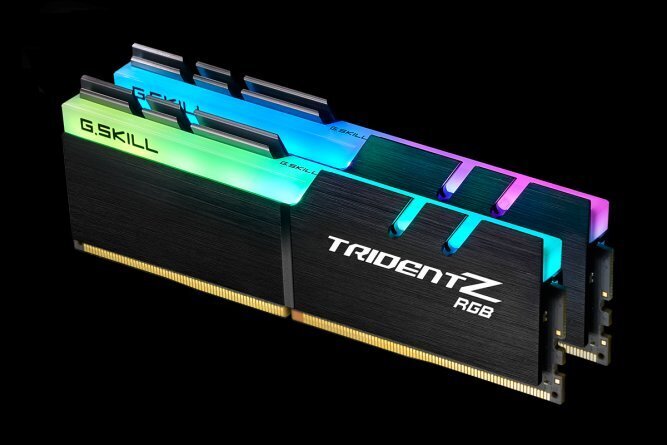 G.Skill Trident Z RGB DDR4 2x16GB, 3200MHz, CL14 (F4-3200C14D-32GTZR) hinta ja tiedot | Muisti (RAM) | hobbyhall.fi