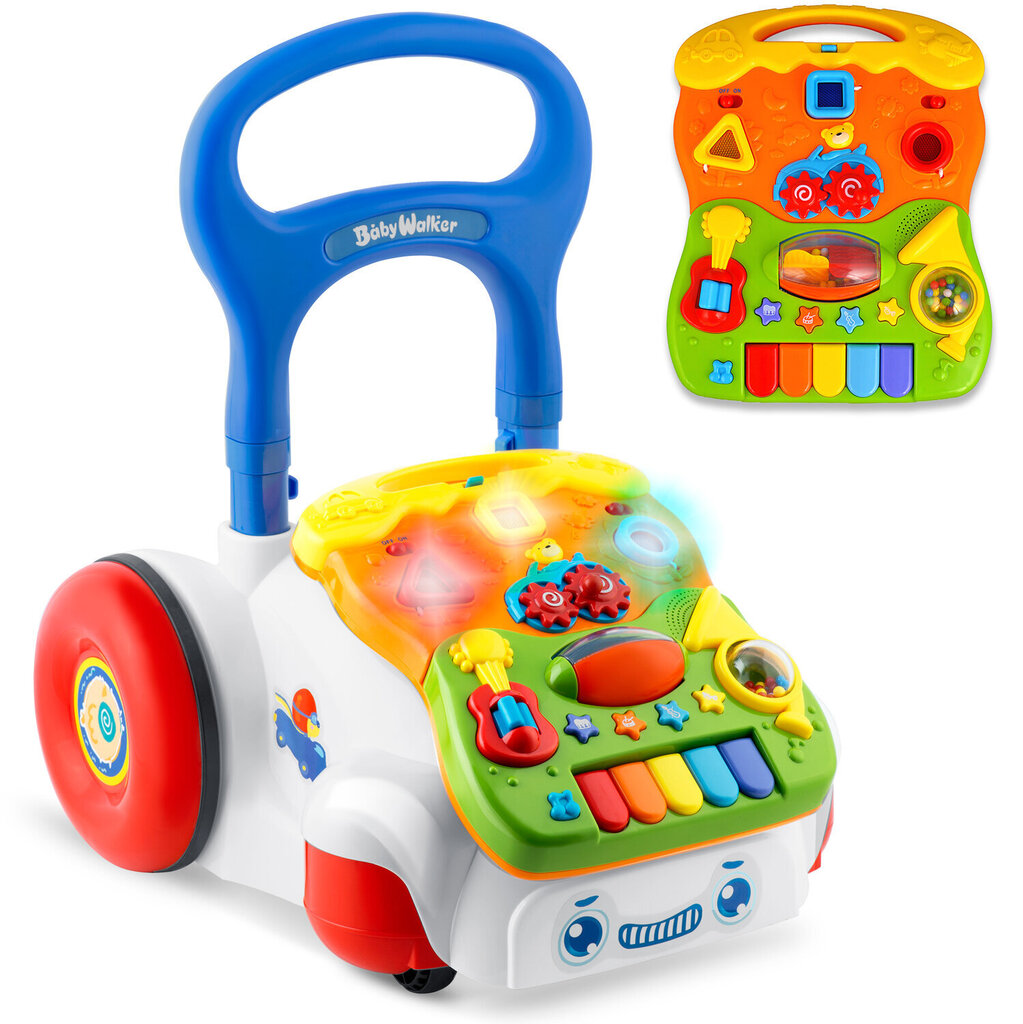 Taaperokärry musiikilla 2in1 Ricokids, RK-744 hinta ja tiedot | Vauvan lelut | hobbyhall.fi