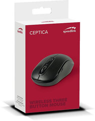 Langaton Speedlink-hiiri Ceptica Wireless, musta (SL-630013-BKBK) hinta ja tiedot | Hiiret | hobbyhall.fi