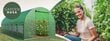 Puutarhatunneli - kasvihuone 6x3 m hinta ja tiedot | Kasvihuoneet | hobbyhall.fi