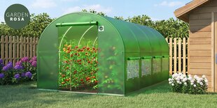 Puutarhatunneli - kasvihuone 4x2,5 m hinta ja tiedot | Kasvihuoneet | hobbyhall.fi