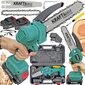 Akkukäyttöinen minimoottorisaha Kraft&Dale KD10 1200 W hinta ja tiedot | Moottorisahat | hobbyhall.fi