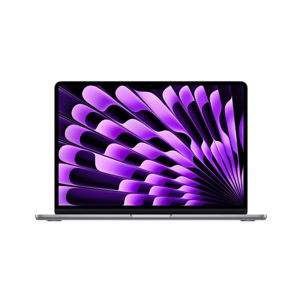 MacBook Air 13" Apple M3 chip with 8-core CPU and 8-core GPU, 8GB, 256GB SSD - Space Grey - MRXN3ZE/A hinta ja tiedot | Kannettavat tietokoneet | hobbyhall.fi