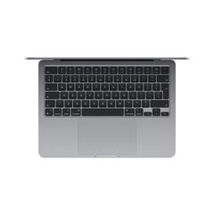 MacBook Air 13" Apple M3 8C CPU 8C GPU/8GB/256GB SSD/Space Grey/INT - MRXN3ZE/A hinta ja tiedot | Kannettavat tietokoneet | hobbyhall.fi