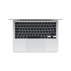 MacBook Air 13" Apple M3 8C CPU 8C GPU/8GB/256GB SSD/Silver/SWE - MRXQ3KS/A hinta ja tiedot | Kannettavat tietokoneet | hobbyhall.fi