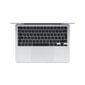 MacBook Air 13" Apple M3 8C CPU 8C GPU/8GB/256GB SSD/Silver/SWE - MRXQ3KS/A hinta ja tiedot | Kannettavat tietokoneet | hobbyhall.fi