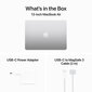MacBook Air 13" Apple M3 chip with 8-core CPU and 10-core GPU, 8GB, 512GB SSD - Silver - MRXR3ZE/A hinta ja tiedot | Kannettavat tietokoneet | hobbyhall.fi