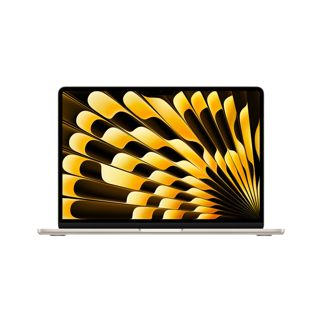 MacBook Air 13" Apple M3 8C CPU 8C GPU/8GB/256GB SSD/Starlight/RUS - MRXT3RU/A hinta ja tiedot | Kannettavat tietokoneet | hobbyhall.fi