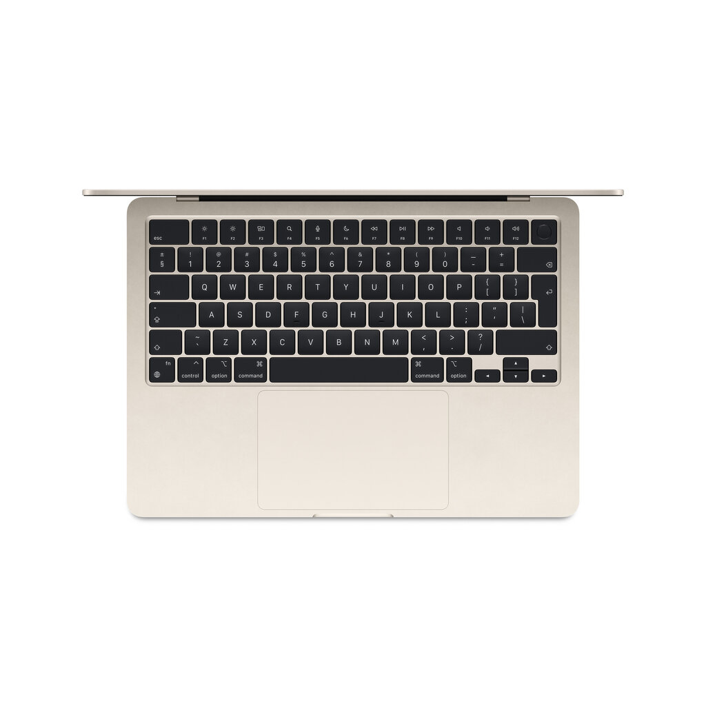 MacBook Air 13" Apple M3 8C CPU 10C GPU/8GB/512GB SSD/Starlight/RUS - MRXU3RU/A hinta ja tiedot | Kannettavat tietokoneet | hobbyhall.fi