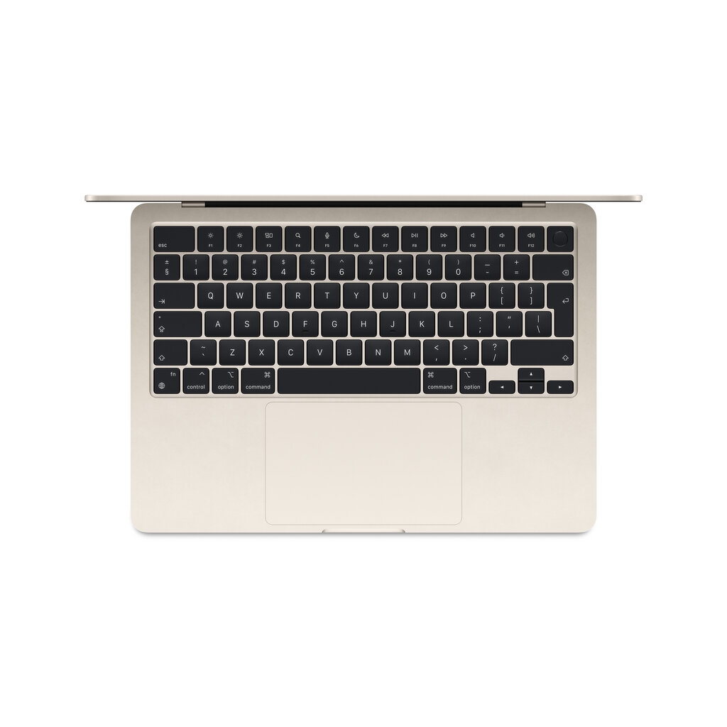 MacBook Air 13" Apple M3 chip with 8-core CPU and 10-core GPU, 16GB, 512GB SSD - Starlight - MXCU3KS/A hinta ja tiedot | Kannettavat tietokoneet | hobbyhall.fi