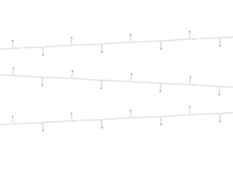 Koristevalot 100LED, 10 m, kylmä valkoinen (1 laatikko / 20 kpl) hinta ja tiedot | Jouluvalot | hobbyhall.fi