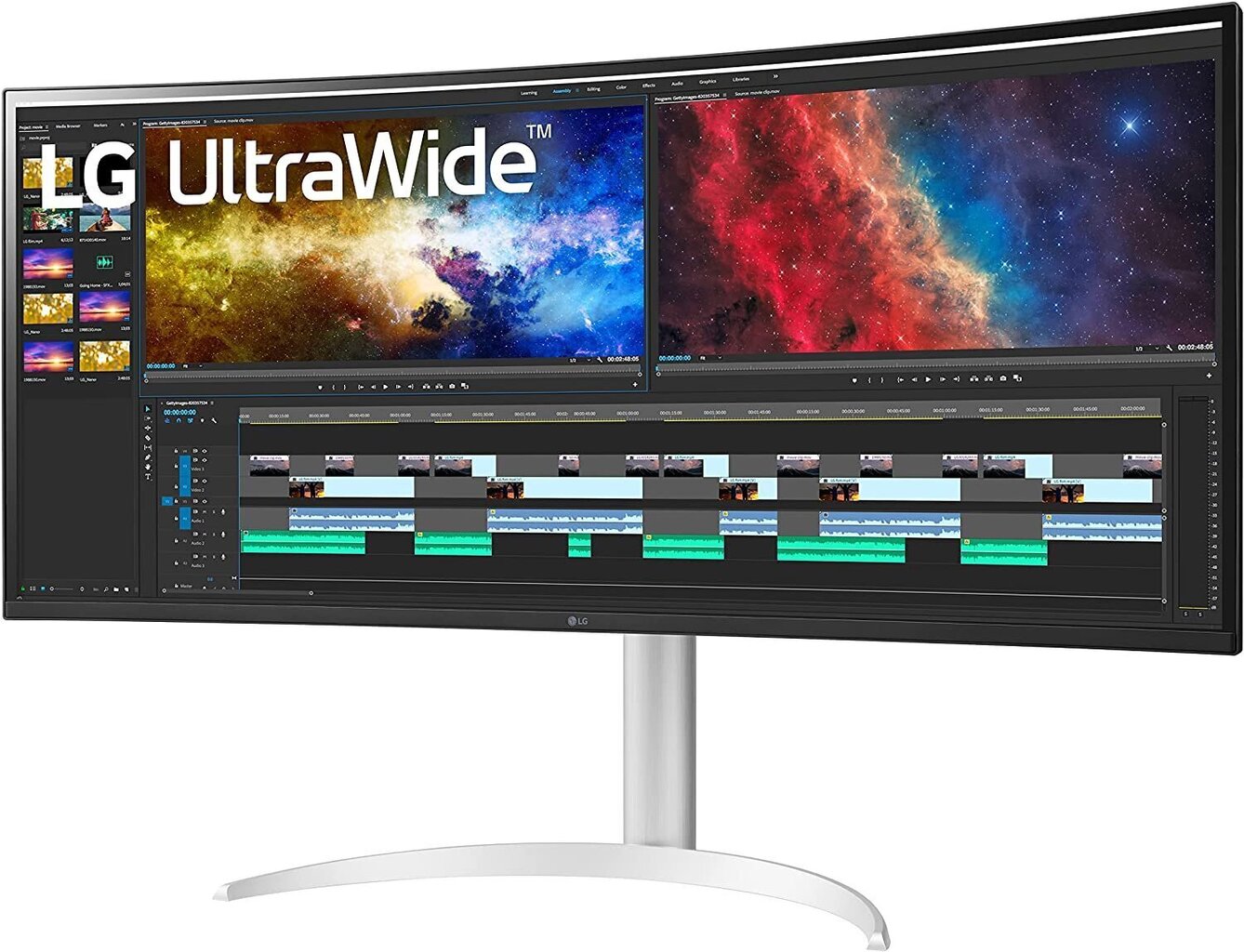 LG 38" UltraWide Quad HD+ LED näyttö 38WP85C-W hinta ja tiedot | Näytöt | hobbyhall.fi